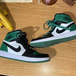 Pine green high tops Jordan’s